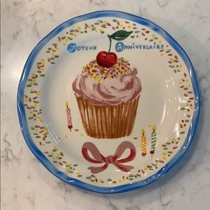 Anthropologie Nathalie Lete Birthday Plate